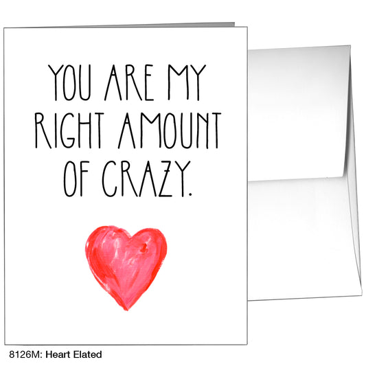 Heart Elated, Greeting Card (8126M), A2, printedcanvas.com