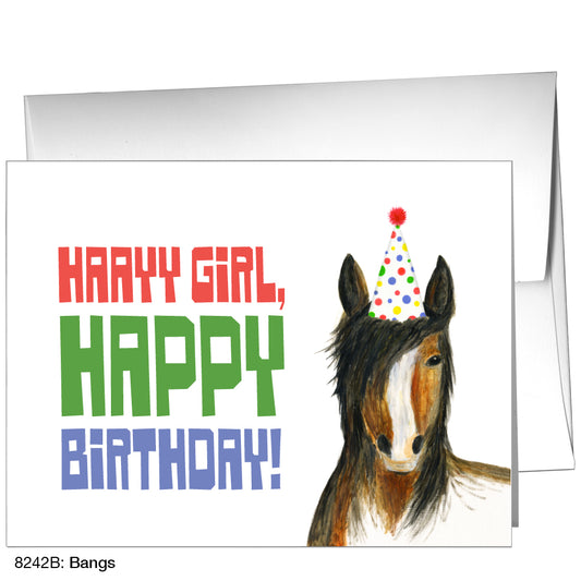 Bangs, Greeting Card (8242B), A2, printedcanvas.com