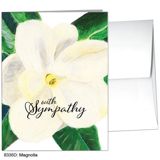 Magnolia, Greeting Card (8336D), A2, printedcanvas.com