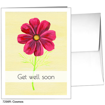 Cosmos, Greeting Card (7298R), A2 Card Front, www.printedcanvas.com