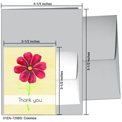 Cosmos, Greeting Card (7298S), Enclosure, printedcanvas.com