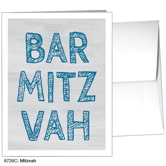 Mitzvah, Greeting Card (8726C), A2, printedcanvas.com