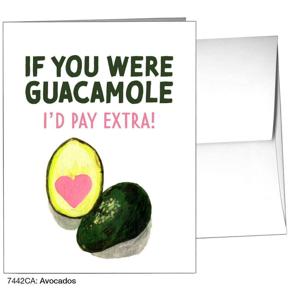 Avocados, Greeting Card (7442CA), A2, printedcanvas.com