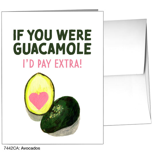 Avocados, Greeting Card (7442CA), A2, printedcanvas.com