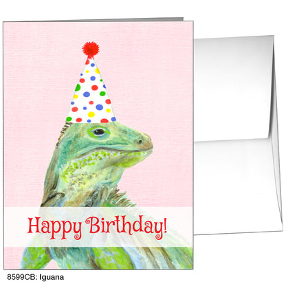 Iguana, Greeting Card (8599CB), A2 Card Front, www.printedcanvas.com