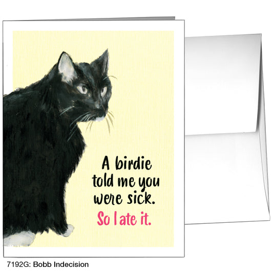 Bobb Indecision, Greeting Card (7192G), A2, printedcanvas.com