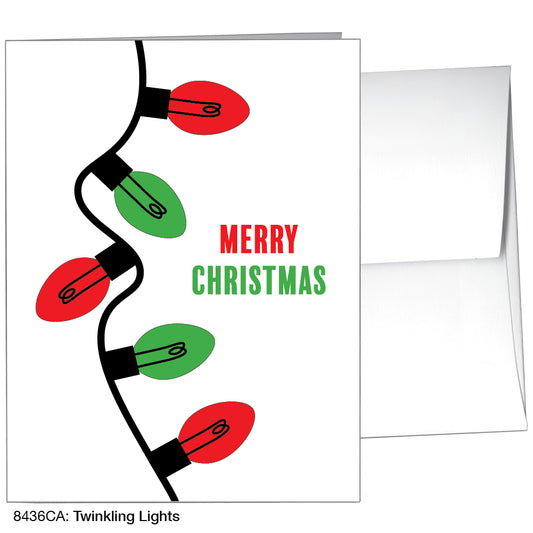 Twinkling Lights, Greeting Card (8436CA), A2, printedcanvas.com