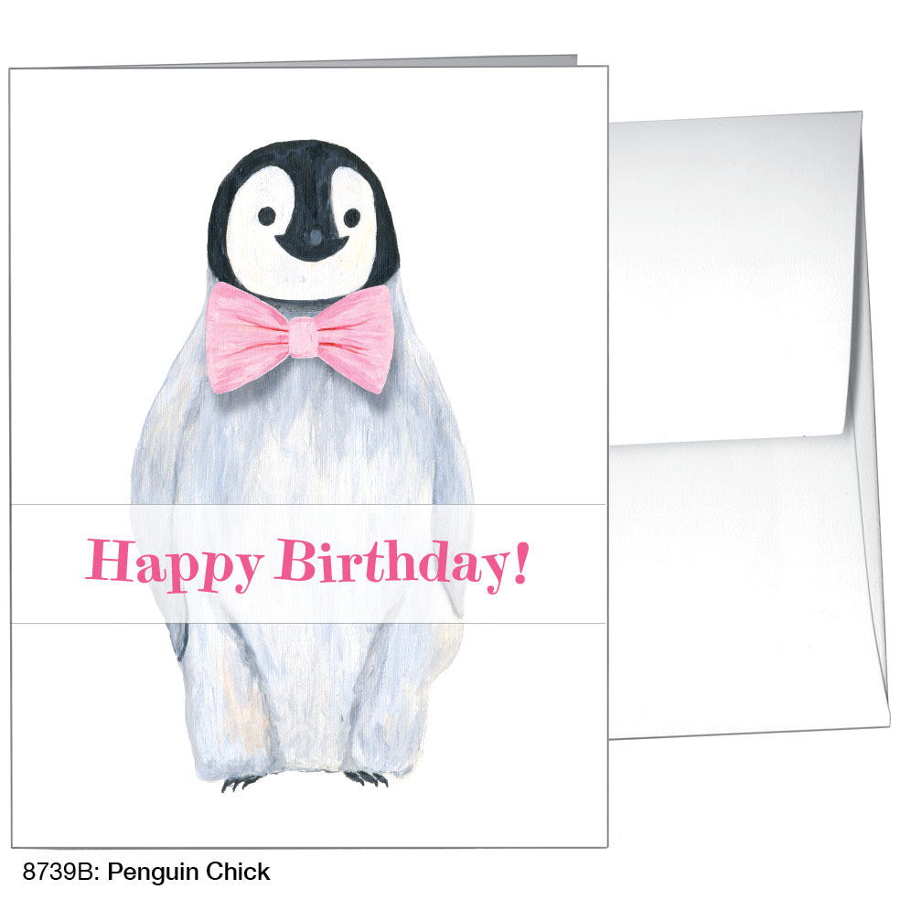 Penguin Chick, Greeting Card (8739B), A2, printedcanvas.com