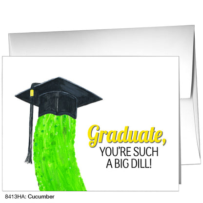 Cucumber, Greeting Card (8413HA), A2, printedcanvas.com