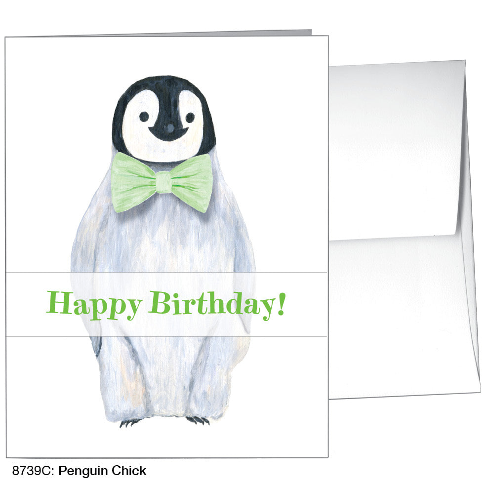 Penguin Chick, Greeting Card (8739C), A2, printedcanvas.com