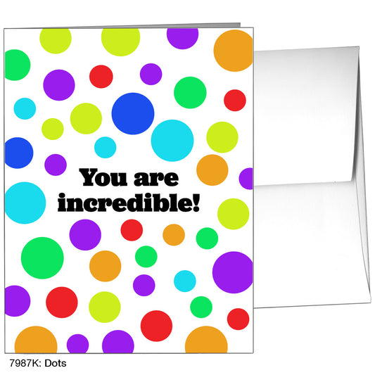 Dots, Greeting Card (7987K), A2, printedcanvas.com