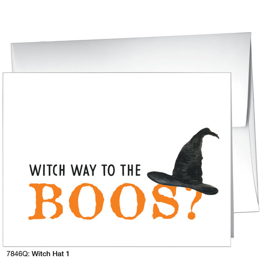 Witch Hat 1, Greeting Card (7846Q), A2, printedcanvas.com