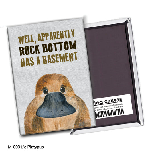 Platypus, Magnet (M-8031A), front, printedcanvas.com