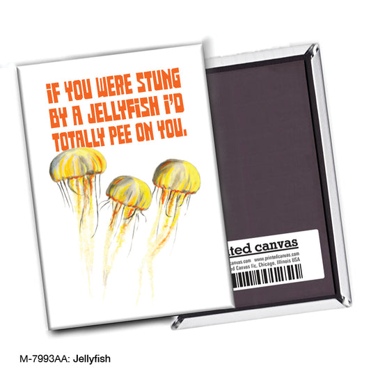 Jellyfish, Magnet (M-7993AA), front, printedcanvas.com