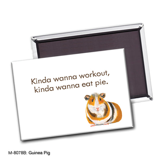 Guinea Pig, Magnet (M-8078B), front, printedcanvas.com