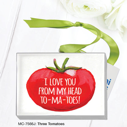 Three Tomatoes, Mini Canvas (MC-7566J), Front, printedcanvas.com