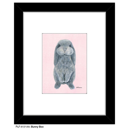 Bunny Boo, Print (#8121AA), Print Matted, www.printedcanvas.com