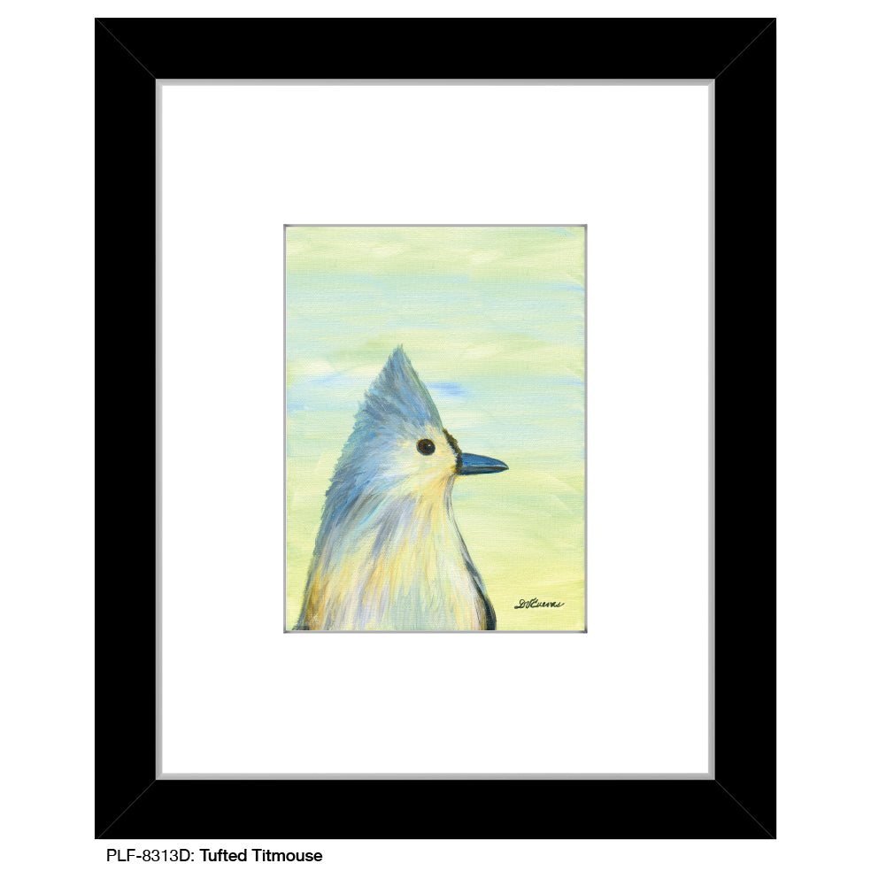 Tufted Titmouse, Print (#8313D), Print Matted, www.printedcanvas.com