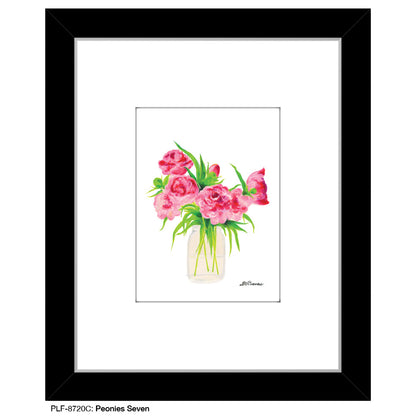 Peonies Seven, Print (#8720C) - Printed Canvas