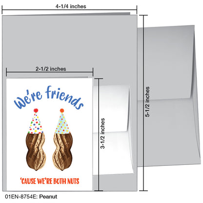 Peanut, Greeting Card (8754E), Enclosure, printedcanvas.com