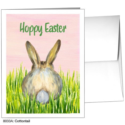 Cottontail, Greeting Card (8033A), A2 Card Front, www.printedcanvas.com