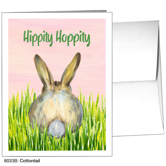 Cottontail, Greeting Card (8033B), A2 Card Front, www.printedcanvas.com