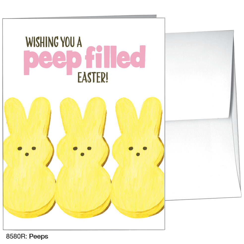 Peeps, Greeting Card (8580R), A2 Card Front, www.printedcanvas.com
