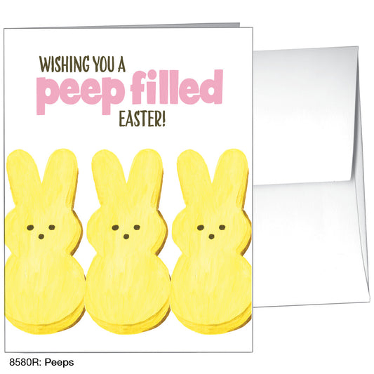 Peeps, Greeting Card (8580R), A2 Card Front, www.printedcanvas.com