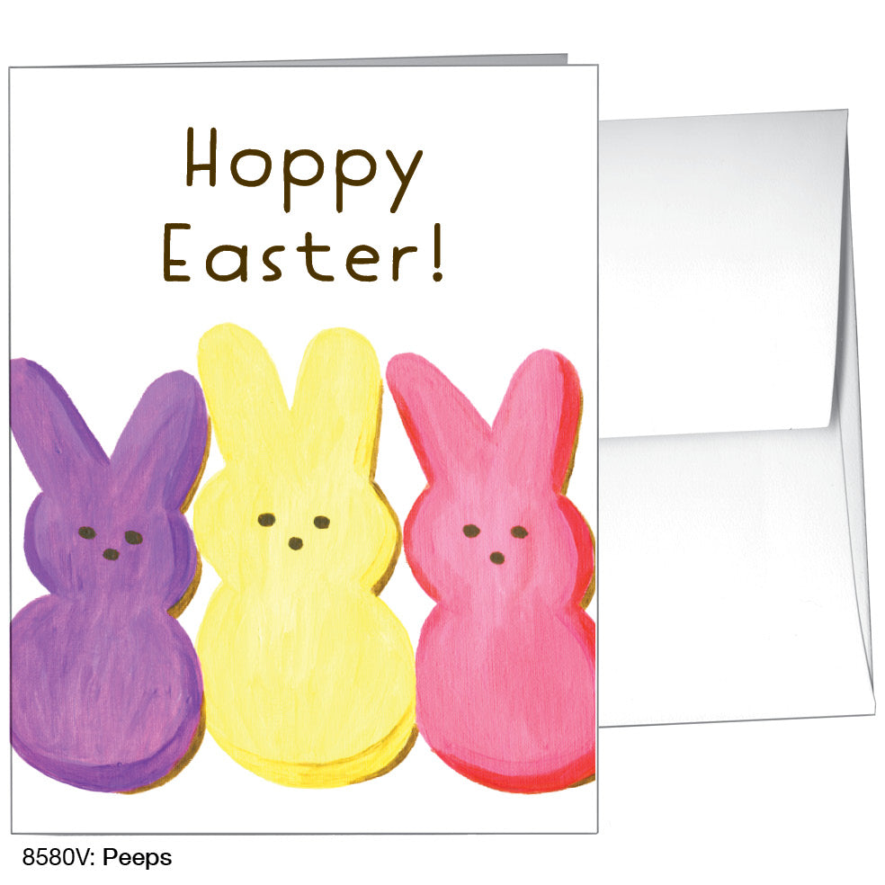Peeps, Greeting Card (8580V), A2, printedcanvas.com