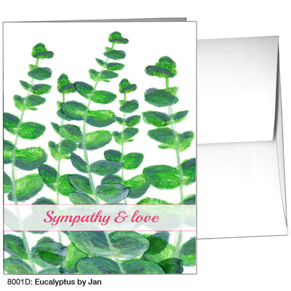 Eucalyptus By Jan, Greeting Card (8001D), A2, printedcanvas.com