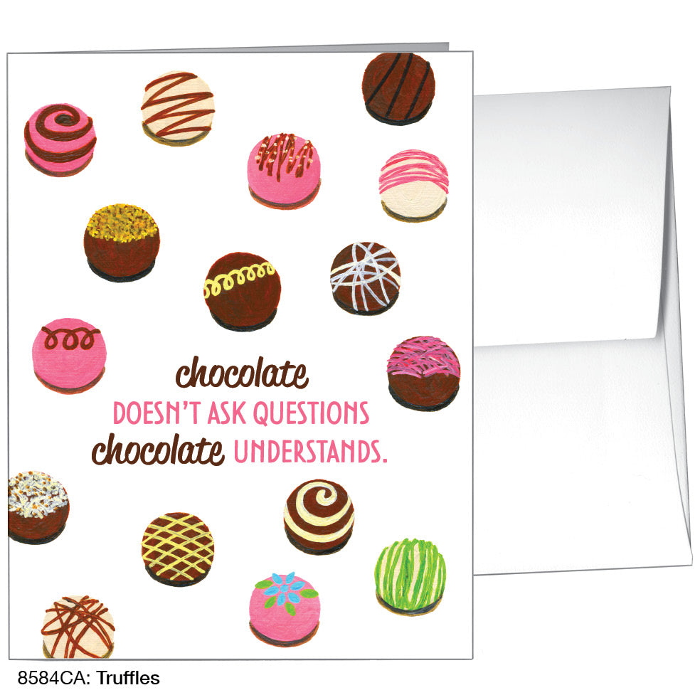 Truffles, Greeting Card (8584CA), A2, printedcanvas.com