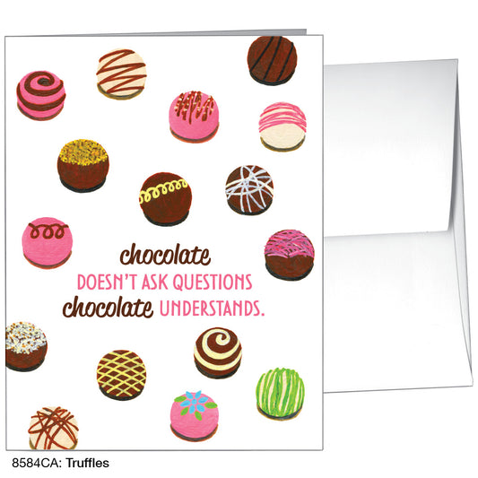 Truffles, Greeting Card (8584CA), A2, printedcanvas.com