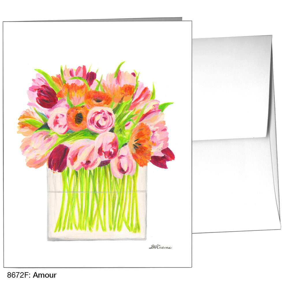 Amour, Greeting Card (8672F), A2 Card Front, www.printedcanvas.com