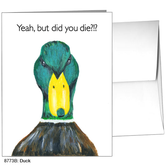 Duck, Greeting Card (8773B), A2, printedcanvas.com