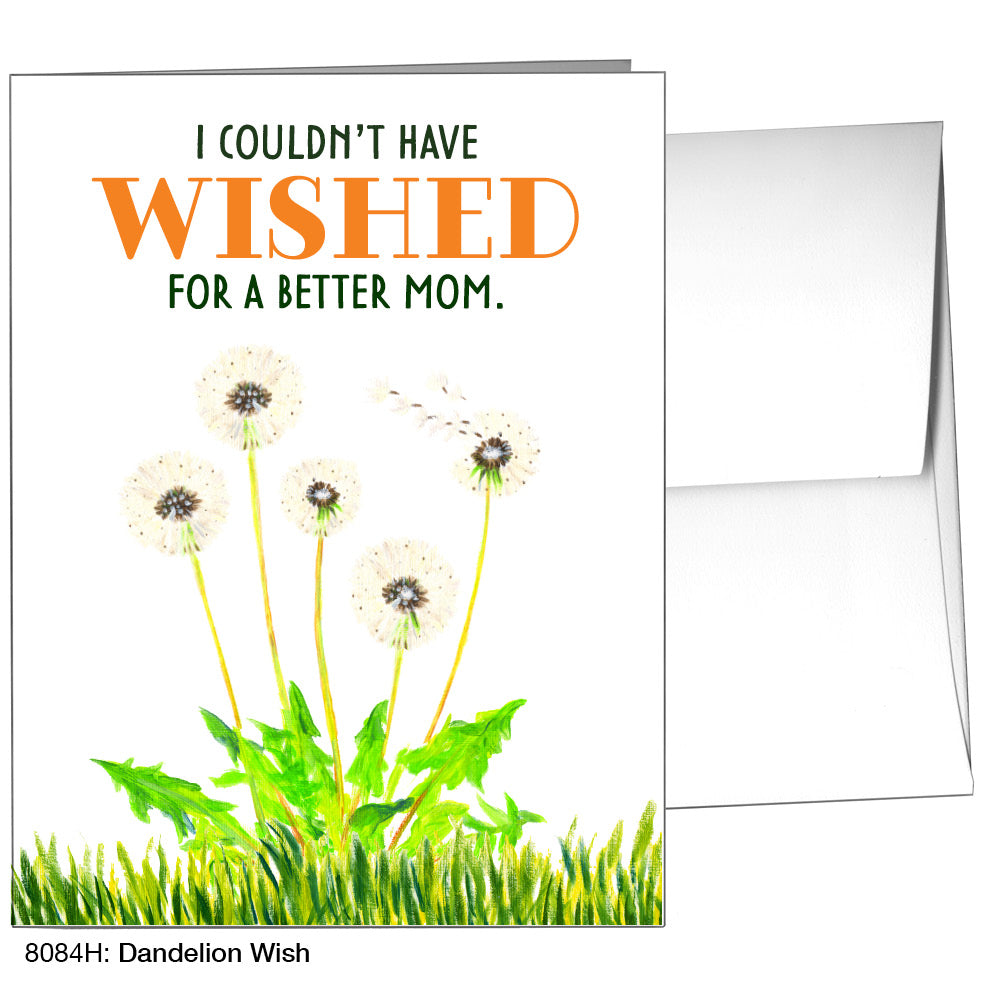 Dandelion Wish, Greeting Card (8084H), A2, printedcanvas.com