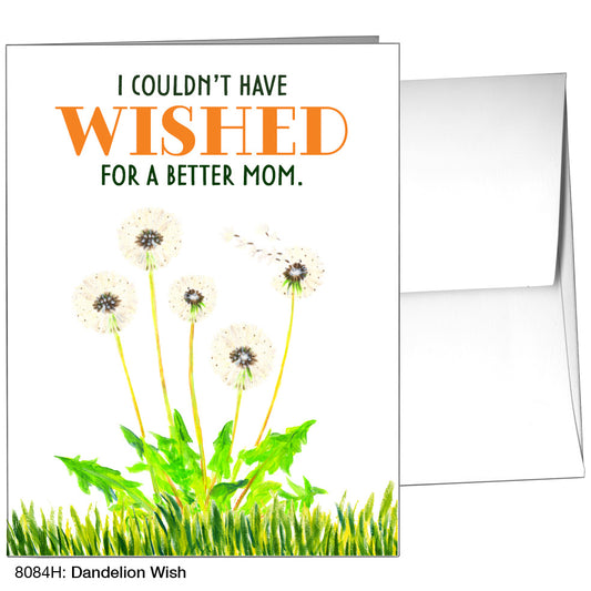 Dandelion Wish, Greeting Card (8084H), A2, printedcanvas.com