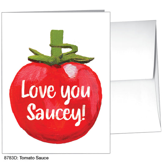 Tomato Sauce, Greeting Card (8783D), A2, printedcanvas.com