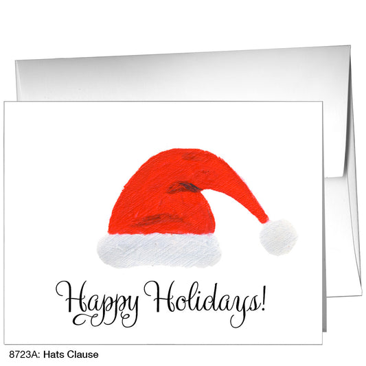 Hats Clause, Greeting Card (8723A), A2, printedcanvas.com