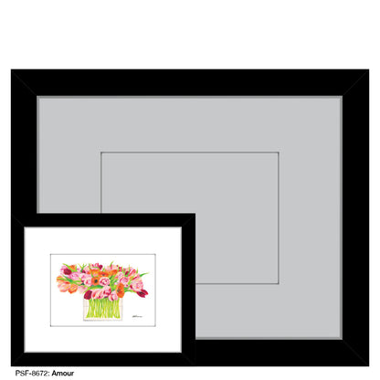 Amour, Print (#8672) - Printed Canvas