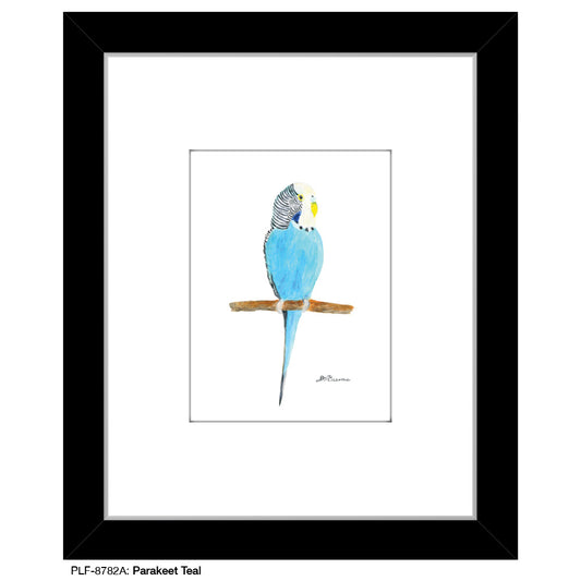 Parakeet Blue, Print (#8782A) - Printed Canvas