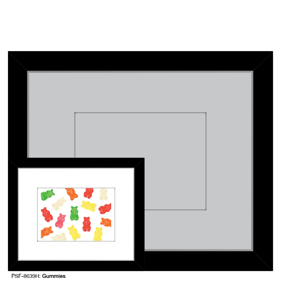 Gummies, Print (#8639H), Print Matted, www.printedcanvas.com