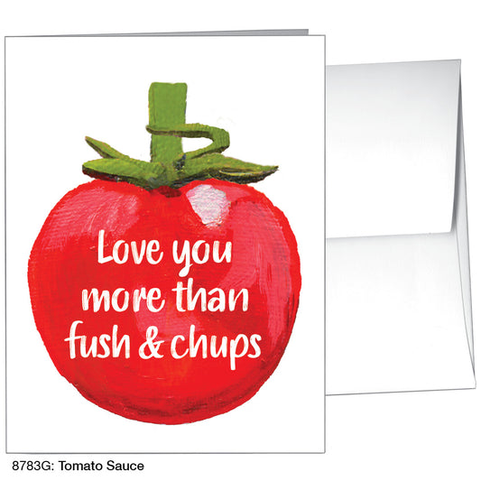 Tomato Sauce, Greeting Card (8783G), A2, printedcanvas.com