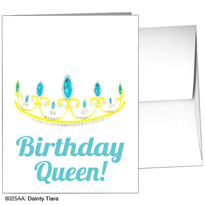 Dainty Tiara, Greeting Card (8025AA), A2 Card, www.printedcanvas.com