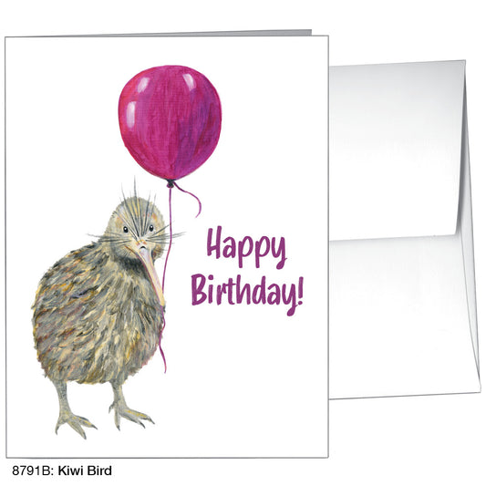 Kiwi Bird, Greeting Card (8791B), A2, printedcanvas.com