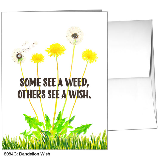 Dandelion Wish, Greeting Card (8084C), A2, printedcanvas.com