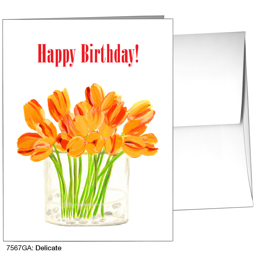 Delicate, Greeting Card (7567GA), A2 Card, www.printedcanvas.com