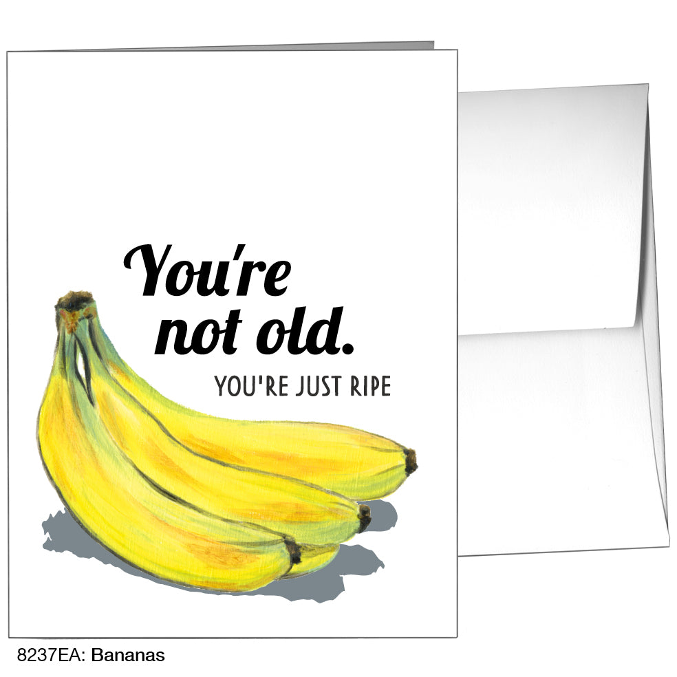 Bananas, Greeting Card (8237EA), A2 Card Front, www.printedcanvas.com
