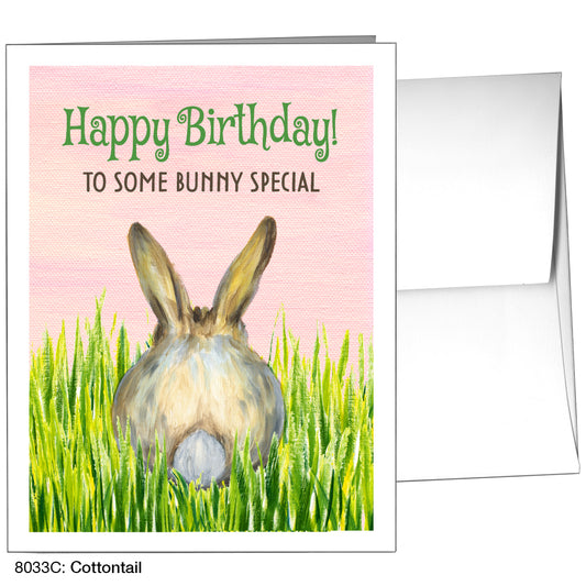 Cottontail, Greeting Card (8033C), A2 Card Front, www.printedcanvas.com
