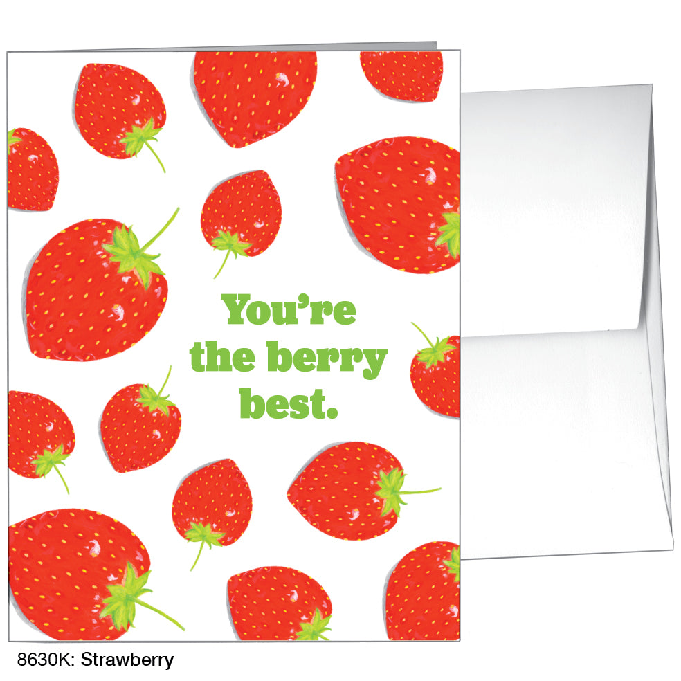 Strawberry, Greeting Card (8630K), A2, printedcanvas.com