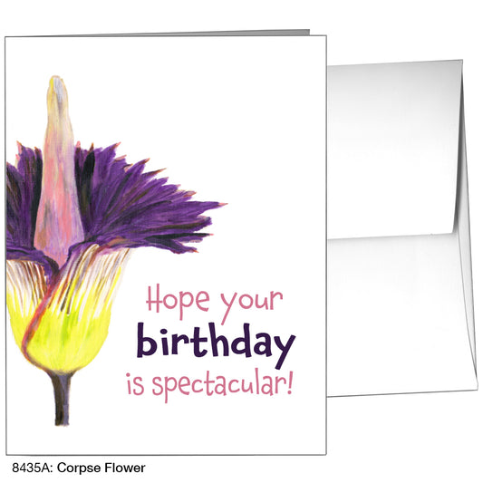 Corpse Flower, Greeting Card (8435A), A2, printedcanvas.com